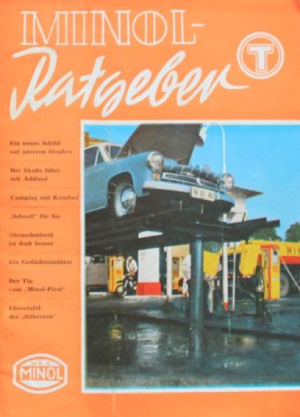 Minol "Minol Ratgeber" Gasstation-Magazine 1962 (8077)